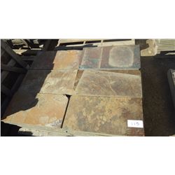 12" X 24" X 1" MULTICOLOUR PAVERS, 61 PCS
