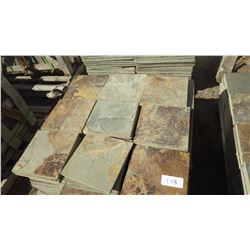 12" X 12" X 1" MULTICOLOUR PAVERS, 165 PCS