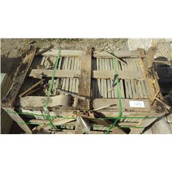 12" X 12" X 1" MULTICOLOUR PAVERS, 160 PCS