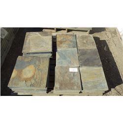 12" X 12" X 3/8" NEW TERRACOTTA CALIBRATED PAVERS, 66 PCS; 16" X 16" X 3/8" NEW TERRACOTTA PAVERS 4 