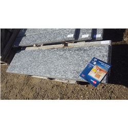 20" X 60" X 2" OCEANWAVE COUNTERTOP, 1 PC