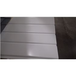 BUCHNERS QUAD 4 SOFFIT SOLID POLAR WHITE, 60 PCS  12" LENGTHS