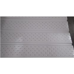 BUCHNERS QUAD 4 SOFFIT SOLID BLACK, 60 PCS  12" LENGTHS