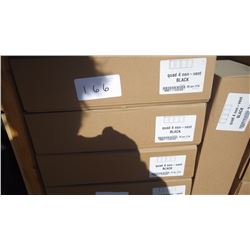 BUCHNERS QUAD 4 SOFFIT SOLID BLACK, 60 PCS  12" LENGTHS