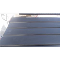 BUCHNERS QUAD 4 SOFFIT SOLID BLACK, 60 PCS  12" LENGTHS