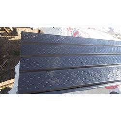 BUCHNERS QUAD 4 SOFFIT VENTED BLACK, 60 PCS  12" LENGTHS
