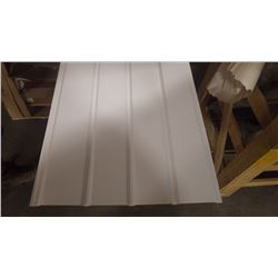 BUCHNERS QUAD 4 SOFFIT SOLID POLAR WHITE, 80 PCS 12' LENGTHS
