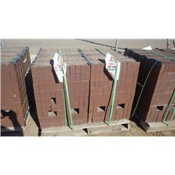 ACME BRICK BROWNWOOD MILL VELOUR BRICK PAVER, 950 PCS