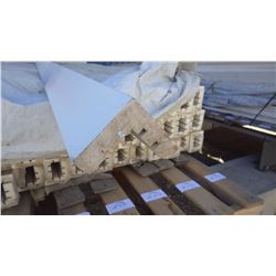 RESTORATION MILLWORK CORNERS PVC 5/4 X 4 X 4 X 10 WOODGRAIN, 8 PCS