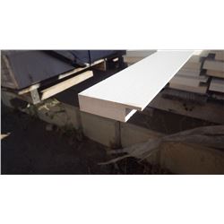 RESTORATION MILLWORK TRIMBOARDS PVC J POCKET 1X4X18 WOODGRAIN, 12 PCS