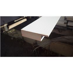 RESTORATION MILLWORK TRIMBOARDS PVC J POCKET 1X4X18 WOODGRAIN, 12 PCS