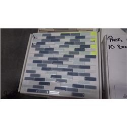 12"X12" GLASS MOSAIC HX-002, 99 PCS