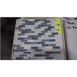 12X12 GLASS MOSAIC HX-002, 110 PCS