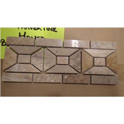12 X 30.5 TRAVERTINE HONED BORDER, 60 PCS