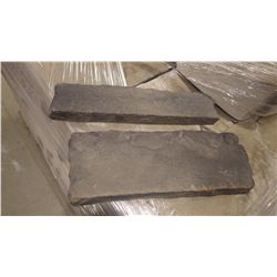 TUSCAN LEDGE BLACK OAK FLATS 7 BOXES 10SQ FT PER BOX, CORNERS 10 BOXES 8 LINEAL FT PER BOX