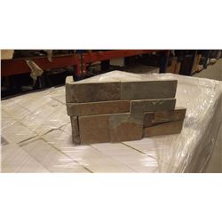 MULTICOLOR FLAT EDGE CORNERS UNITED STONE 80 LINEAL FT