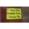 Image 2 : CERTAINTEED SHAKE 9" STAGGERED ROUGH SPLIT AUTUMN RED 13 PCS