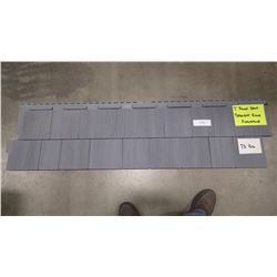 CERTAINTEED SHAKE 7" STRAIGHT EDGE ROUGH SPLIT FLAGSTONE 73 PCS