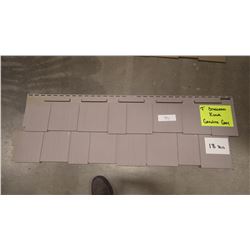 CERTAINTEED SHAKE 7" STAGGERED EDGE PERFECTION GRANITE GREY 18 PCS
