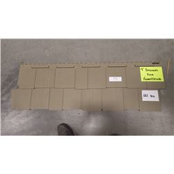 CERTAINTEED SHAKE 7" STAGGERED EDGE HEARTHSTONE 121 PCS