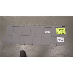 CERTAINTEED SHAKE 7" STAGGERED EDGE PERFECTION CHARCOAL GREY 45 PCS