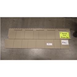 CERTAINTEED SHAKE 7" STRAIGHT EDGE PERFECTION NATURAL CLAY 17 PCS