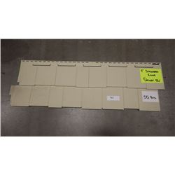 CERTAINTEED SHAKE 7" STAGGERED EDGE PERFECTION DESERT TAN 55 PCS
