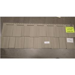 CERTAINTEED SHAKE 9" ROUGH SPLIT STAGGERED NATURAL CLAY 47 PCS
