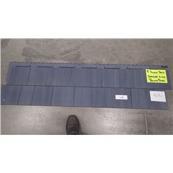 CERTAINTEED SHAKE 7" ROUGH SPLIT STRAIGHT EDGE PACIFIC BLUE 90 PCS