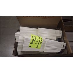 CERTAINTEED SHAKE 9" STRAIGHT EDGE ROUGH SPLIT OUTSIDE CORNERS COLONIAL WHITE 34 PCS
