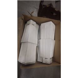 CERTAINTEED SHAKE 9" STRAIGHT EDGE ROUGH SPLIT OUTSIE CORNERS COLONIAL WHITE