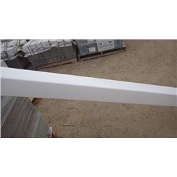 5" X 5" PVC FENCE POST COVERS 10 PCS