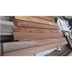 TIGER WOOD DECKING 4/4 X 6" X 6' 60 PCS, TIGER WOOD DECKING 4/4 X 6" X 8' 61 PCS