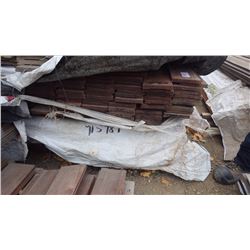TIGER WOOD DECKING 4/4 X 6" X 10' 98 PCS