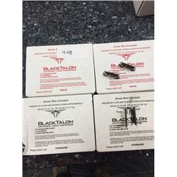 TIGER WOOD DECK CLIPS FOR TIGER WOOD DECKING. 200 SQ FT OF ANGLE CLIPS 2 BOXES 100 SQ FT PER BOX, 20