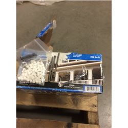 CORTEX RESTORATION MILLWORK SCREWS FOR P.V.C. TRIMS KIT 250 LIN FT TEXTURED WOOD GRAIN