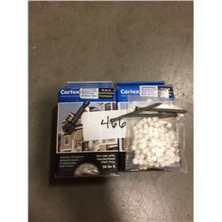 CORTEX RESTORATION MILLWORK SCREWS FOR P.V.C. TRIMS KIT 2 BOXES TEXTURED WOOD GRAIN