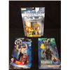 Image 1 : WWF ACTION FIGURE LOT (RANDY ORTON, THE ROCK, STONE COLD)