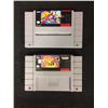 Image 1 : SUPER NINTENDO VIDEO GAME LOT (NCAA BASKETBALL, REAL MONSTERS)