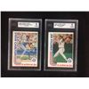 Image 1 : 1982 0PC #122 STEVE CARLTON IN ACTION 8 NMM & 1982 OPC #81 JIM PALMER IN ACTION 8 NMM (KSA)