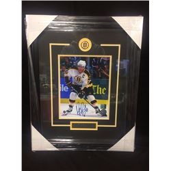 RAY BOURQUE AUTOGRAPHED 16" X 20" FRAMED PHOTO (UNIVERSAL COA)