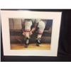 Image 1 : 24" X 30" FRAMED HOCKEY PRINT
