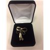 Image 1 : 925 SILVER BROOCH W/ PEARL