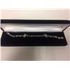 Image 1 : 925 SILVER DOLPHIN & STONE BRACELET