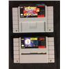Image 1 : SUPER NINTENDO VIDEO GAME LOT (METAL COMBAT & OUT OF THIS WORLD)