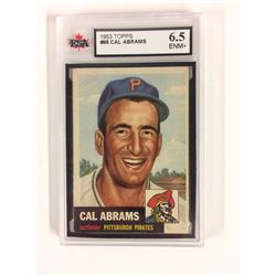 1953 TOPPS #98 CAL ABRAMS (6.5 ENM+) KSA