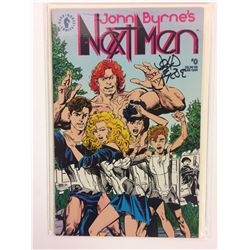 NEXT MEN COMIC SIGNED BY JOHN BURNES / #0 / DARK HORSE COMICS