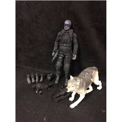 SIDESHOW G.I. Joe SNAKE EYES & TIMBER 12" 1/6 Scale Figure Wolf Cobra Ninja