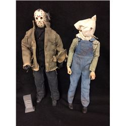SIDESHOW COLLECTIBLES JASON & JASON PART II ACTION FIGURES