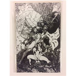 Witchblade Magdalena Vampirella Convergence (Dynamic Forces)  W/ COA #0144